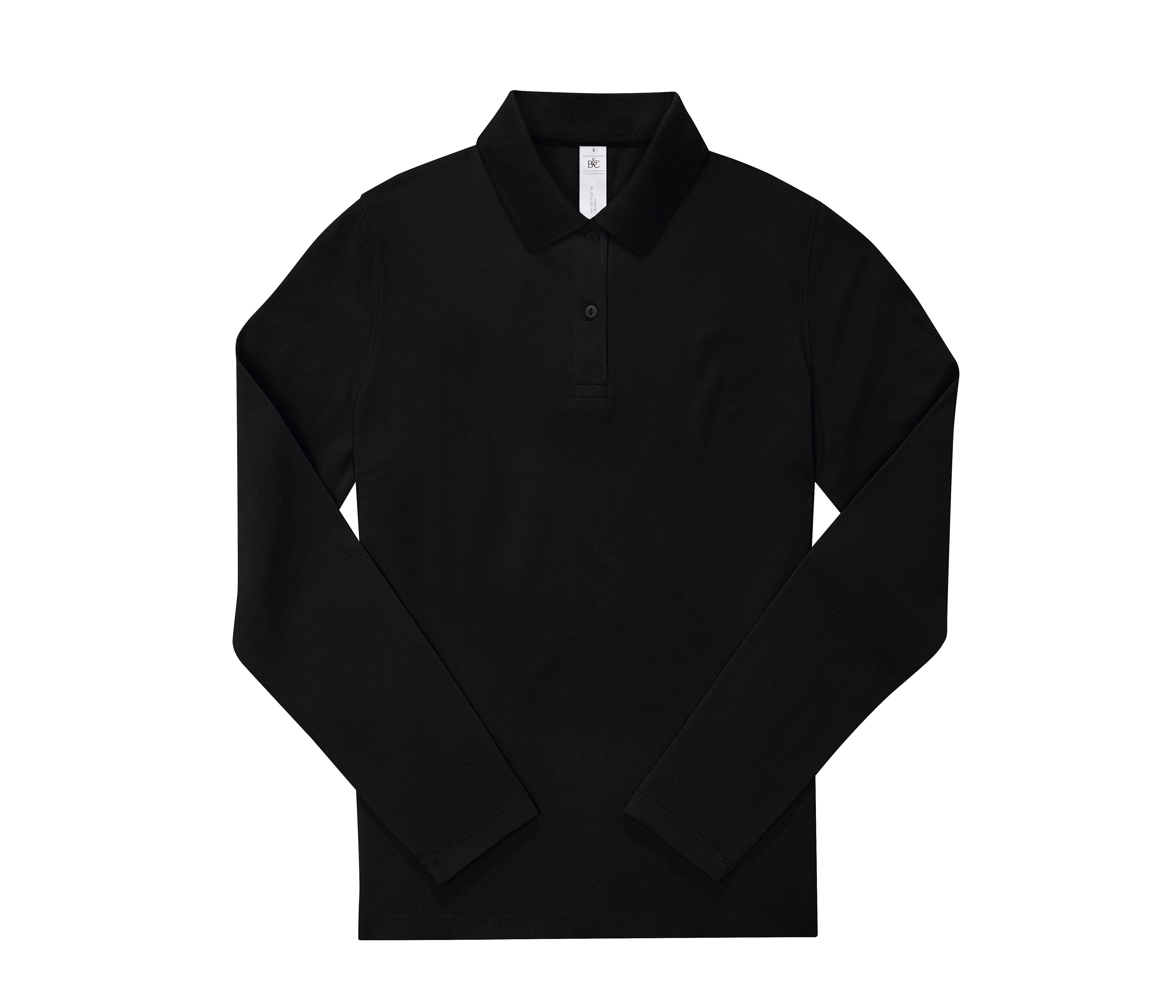 B&C MY POLO 180 LSL/WOMEN
